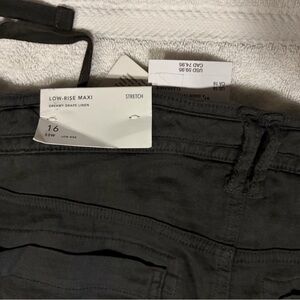 American Eagle Outfitters Charcoal Stretch Pants